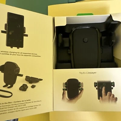 iOttie HLCRIO143 Car Mount - Black Open Box - Image 1 of 2