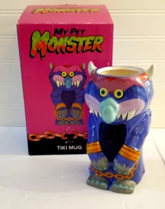 Loot Crate My Pet Monster Tiki Mug Ceramic 7 inch and Original Box 2022 - Picture 1 of 20