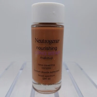 Neutrogena Nourishing Long Wear 12hr Makeup 135 CHESTNUT SPF 20, NWOB - Image 1 of 4