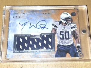 Manti Te'o 6/10 2013 Topps Inception Rookie Jumbo Glove Autographs #AJPMT - Picture 1 of 2