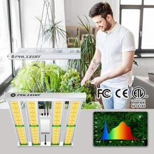 Phlizon 2000W Pro LED Grow Light espectro completo plantas de interior lámpara interior UV/IR - Imagen 1 de 29