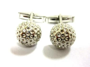 Silberfb. runde schöne Manschettenknöpfe    CV1873 - Picture 1 of 2