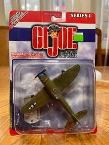 GI JOE SERIE UNO P-47D THUNDERBOLT RÉPLICA DE METAL FUNDIDO A PRESIÓN CON ETIQUETA DE PERRO PARA COLECCIONISTAS - Imagen 1 de 5