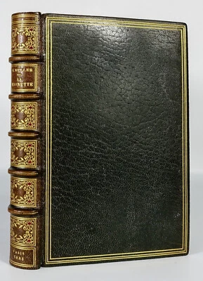 📖 Eugène MULLER - La Mionette-1885-illustrations-RELIURE PLEIN MAROQUIN SIGNÉES - Photo 1/4