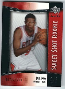 2004-2005 Sweet Shot Basketball Luol Deng Chicago Bulls Base RC #0872/1250 - Picture 1 of 2