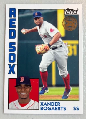2019 Topps 1984 35th Anniversary Xander Bogaerts #84-5 NM - Image 1 of 2
