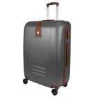 Rocklands Lightweight 4 Wheel Hard Shell Medium Size Luggage Suitcase Bag 9068