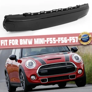 51117337791 Cubierta de placa de número de parachoques delantero negro para Mini Cooper 2014-2018 - Imagen 1 de 11