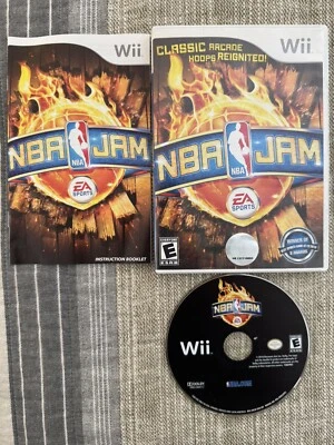 NBA Jam (Nintendo Wii, 2010) Complete CIB w/ Manual & Tested - Great Condition! - Image 1 of 4