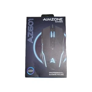 Aimzone Wired Gaming Mouse AZ601 Led Wired Mice Adjustable DPI Up to 6400 Ergo - Picture 1 of 4
