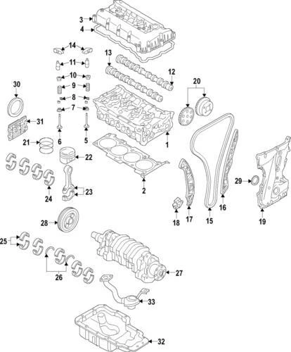 Genuine Kia 2012-2021 Forte Seltos Soul Forte5 Forte Exhaust Valve 22212-2E000 — 第 1/1 张图片