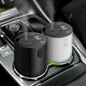 Car Essential Oil Portable Cordless Diffuser Battery Operated Rechargeable Scent - Picture 1 of 8