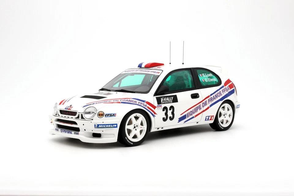 Toyota Corolla WRC # 33 S. Loeb 2000 • NEU • Otto OT996 • 1:18 - Bild 1 von 4