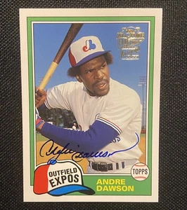 2004 Topps Fan Favorites ANDRE DAWSON AUTO Archives Autograph SP SSP /100 RARE - Picture 1 of 2