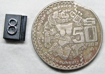50  PESOS ERROR COIN COYOLXAUQUI 01982  FROM MEXICO. - Image 1 of 3