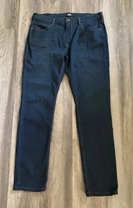 PAIGE FEDERAL SLIM DARK WASH STRAIGHT MENS JEANS SIZE 36x33 NWOT MSRP $189 - Picture 1 of 14
