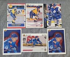 1991-94 Mats Sundin 6 Card Set Nordiques Maple Leafs Sweden. Upper Deck/Score