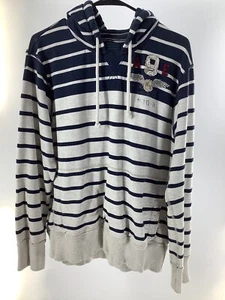 American Eagle Outfitters Herren Hoodie Größe Large, gefütterte Kapuze, Kängurutasche - Bild 1 von 14