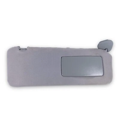 Viseira solar lateral direita Toyota Sienna 2001-2003 passageiro cinza não iluminada - Imagem 1 de 4