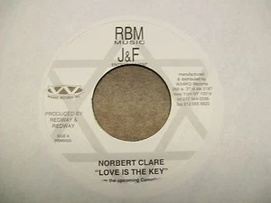 Norbert Clare-Love Is The Key-Buccaneer-Boardman-Reggae-7" 45 - Imagen 1 de 1