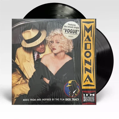 Madonna Vinyl Record I'm Breathless LP + Vogue 12" Single Promo Copy 1990 - Image 1 of 4