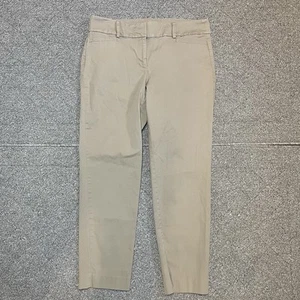 Loft Ann Taylor Original Ankle Pant Women’s Size 8 Beige Stretch - Picture 1 of 9