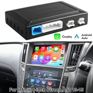 Wireless CarPlay Android Auto Decoder for Infiniti Q50 2013-2015 w/ 8" Screen - Picture 1 of 11