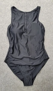 Costume da bagno donna Davina nero pezzo unico taglia XL aperto dietro - Foto 1 di 5