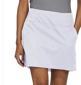 NWT WHITE Adidas Women’s pull on Skort Tennis Golf Pockets 2XL - Picture 1 of 5