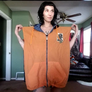 Vintage Guts Brand Sleeveless Windbreaker Jacket  - Picture 1 of 3