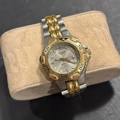 T33 Genuine Bulova VTG Ladies Marine Star Quartz Watch Untested As Is Conditions - Image 1 of 4