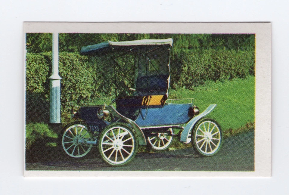 Veteran Cars Trade Card. 1903 Oldsmobile Replica - image 1 of 2