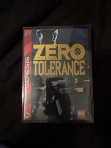 Zero Tolerance (Sega Genesis, 1994) Authentic Complete - Picture 1 of 4