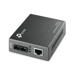 TP-Link 10/100M RJ45 to 100M Full-Duplex Multi-Mode SC Fiber Converter ( MC100CM - Photo 1/4