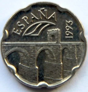 SPAIN JUAN CARLOS I 50 PESETAS 1993 KM-921 EXTREMADURA (MINT ROLL) - Picture 1 of 2