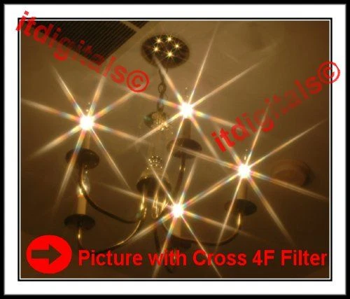 37mm Vari-Cross 4F Lens Filter 4PT Effects Variocross Screen 37 mm Round 37VC - Image 1 of 1