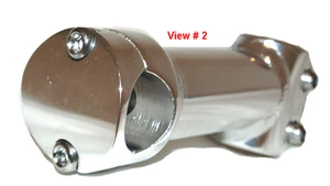 BMX STEM 1 1/8 x 105mm Silver Alloy Stem / ATB STEM NEW! - Picture 1 of 1