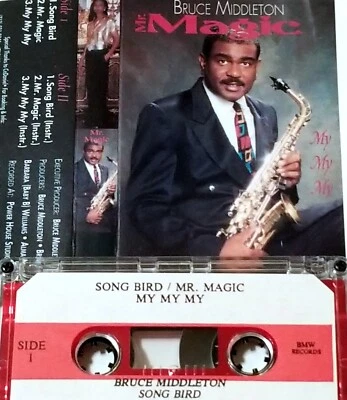 BRUCE MIDDLETON DEMO TAPE CASSETTE PRIVATE SOUL SAX KASHMERE STAGE BAND lp 45 - Image 1 of 4