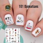 101 Dalmatians Waterslide Nail Art Decals Set of 50 Instructions Bonus Included
