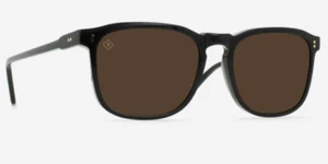 NUEVO Gafas de sol Raen Wiley-recicladas negras-marrones vibrantes lentes polarizadas - Imagen 1 de 1
