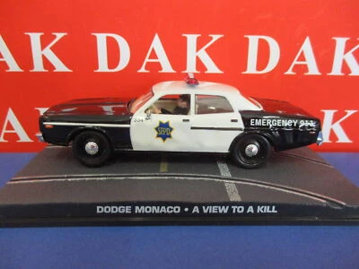 Die cast 1/43 Modellino Auto 007 James Bond Dodge Monaco Police - A View to Kill - Immagine 1 di 4