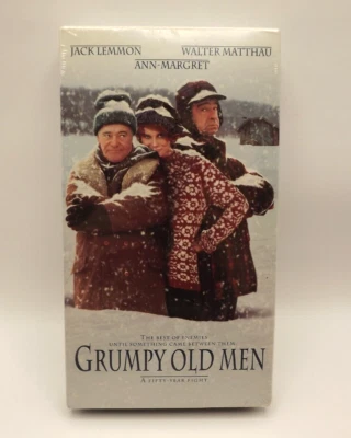 Sealed Grumpy Old Men on VHS Tape with Walter Matthau Jack Lemmon - Image 1 of 3