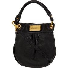 MARC BY MARC JACOBS Q Hillier Mini Cross Body Bag, Black, New