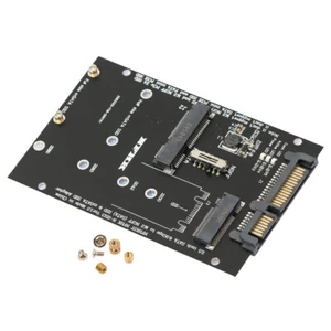 M.2 NGFF MSATA SSD auf SATA 3.0 Adapter 2 in 1 Konverterkarte für PC LaptopC CR - Bild 1 von 12