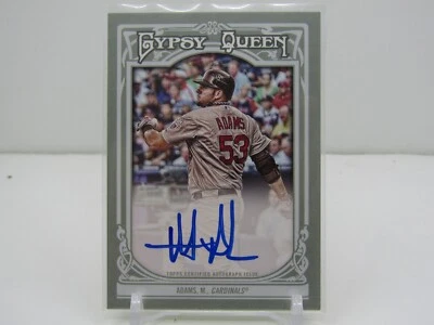 MATT ADAMS 2013 TOPPS GYPSY QUEEN AUTOGRAPH AUTO! ST. LOUIS CARDINALS! - Image 1 of 2
