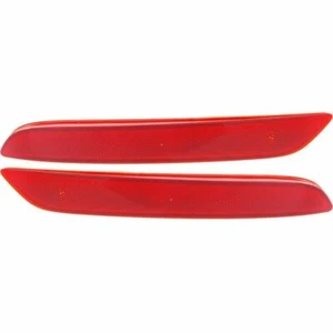 FIT FOR CIVIC COUPE 2014 2015 REAR REFLECTOR RIGHT & LEFT SET (=14-15 ACURA RDX) - Picture 1 of 5