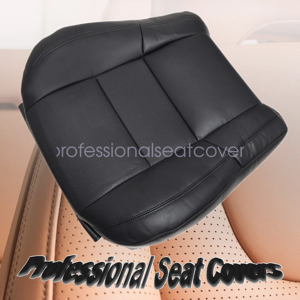 Cubierta de asiento superior de pasajero negra para Dodge Durango 2011 2012 2013 2014 2015-2018 Foto 1 de 4
