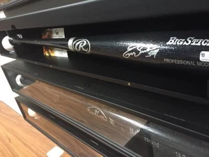 Ervin Santana Minnesota Twins Anaheim Angels signed autographed bat GAI GA coa - Picture 1 of 2