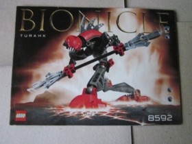 Lego Bionicle Building Instructions Instruction 8592 Turak