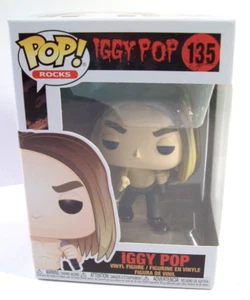 New Funko Pop Rocks Iggy Pop Vinyl Figure, #135 - Imagen 1 de 3